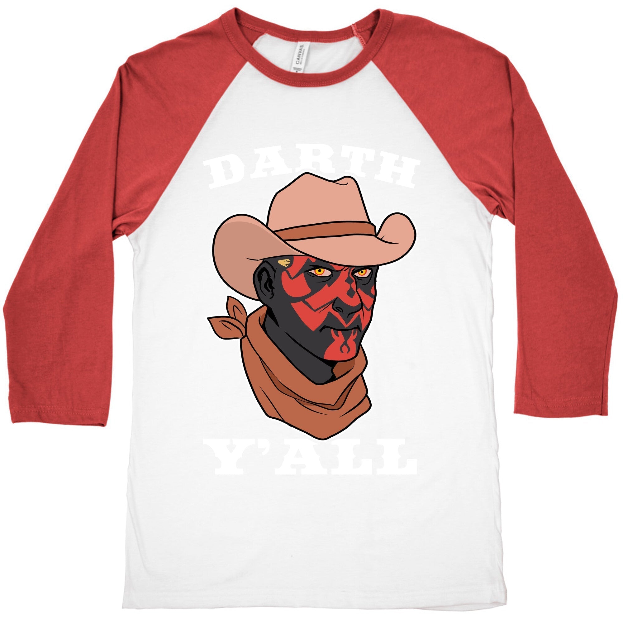 Darth Y'all Baseball Tee Hoodie, Sweatshirt | CoreVibeTees.com (Image 4)