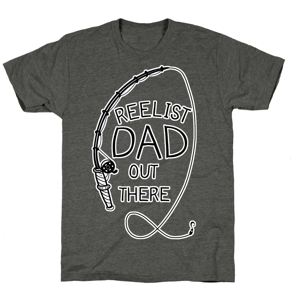 Reelist Dad Out There Fishing Unisex Triblend Tee Hoodie, Sweatshirt | CoreVibeTees.com (Image 3)