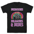 DnD & Dudes White Dice T-Shirt Hoodie, Sweatshirt | CoreVibeTees.com (Image 1)