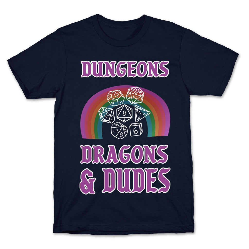 DnD & Dudes White Dice T-Shirt Hoodie, Sweatshirt | CoreVibeTees.com (Image 4)