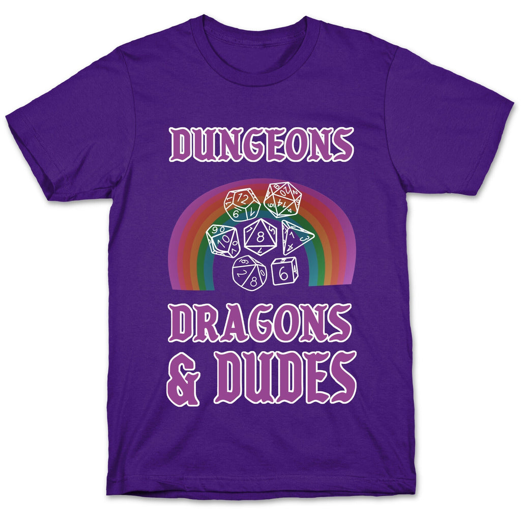 DnD & Dudes White Dice T-Shirt Hoodie, Sweatshirt | CoreVibeTees.com (Image 5)