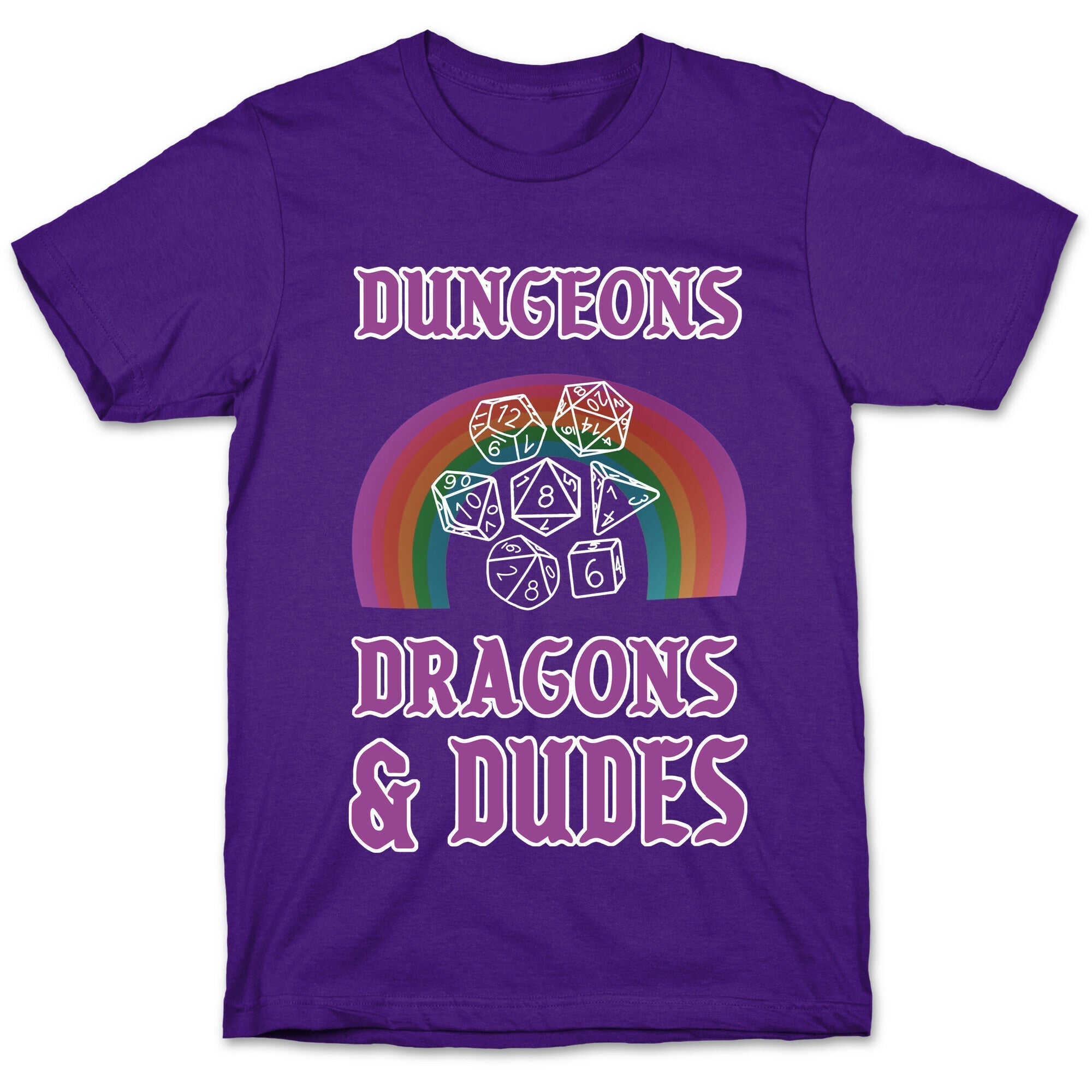 DnD & Dudes White Dice T-Shirt Hoodie, Sweatshirt | CoreVibeTees.com (Image 5)