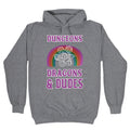 DnD & Dudes White Dice Hoodie T-Shirts, Sweatshirt | CoreVibeTees.com (Image 1)