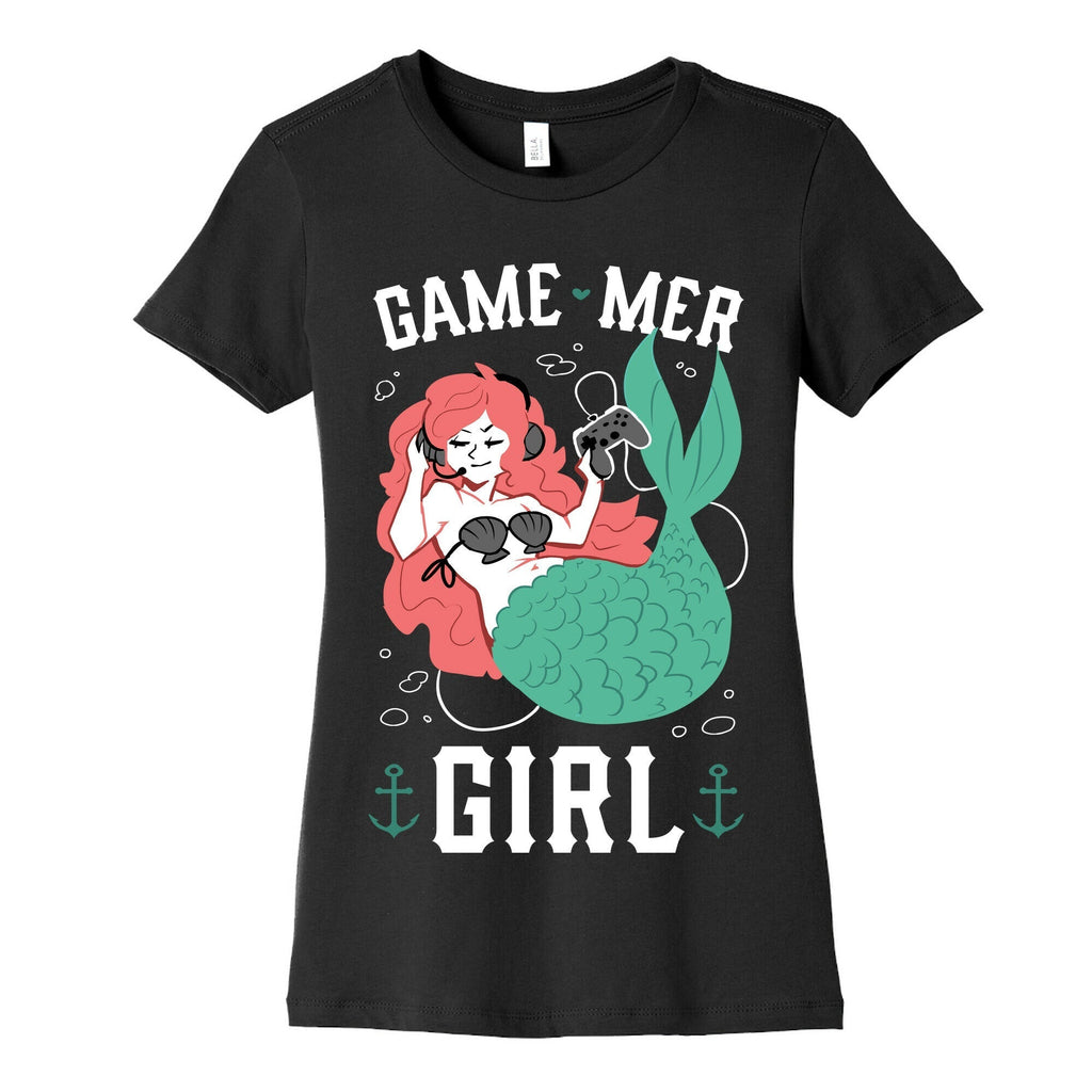 Game Mer Girl Women's Cotton Tee Hoodie, Sweatshirt | CoreVibeTees.com (Image 5)