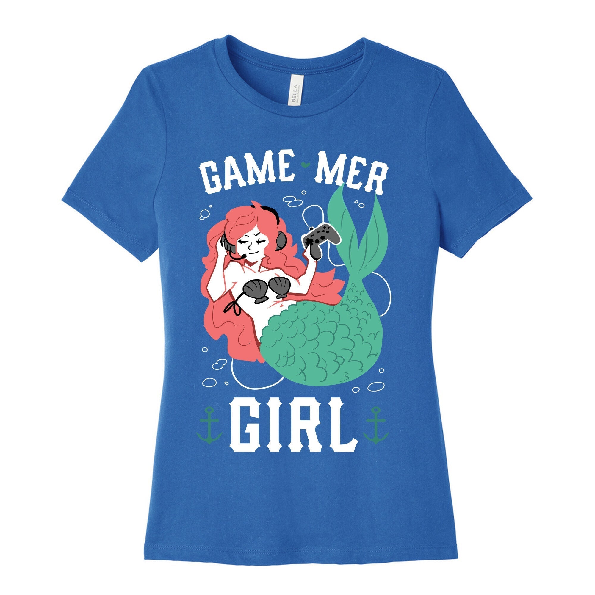 Game Mer Girl Women's Cotton Tee Hoodie, Sweatshirt | CoreVibeTees.com (Image 3)