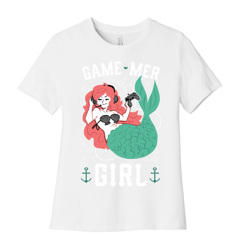 Game Mer Girl Women's Cotton Tee Hoodie, Sweatshirt | CoreVibeTees.com (Image 4)