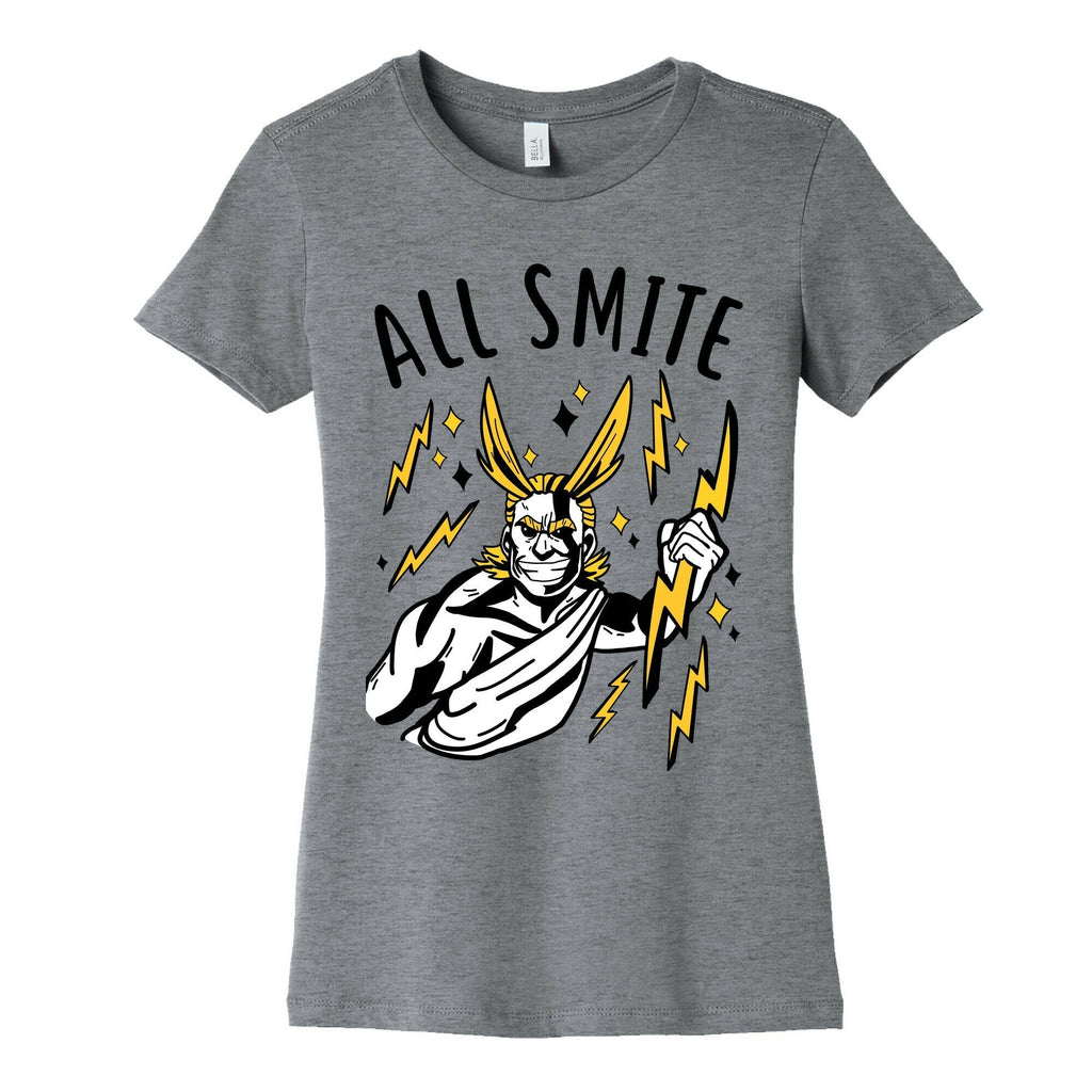 All Smite Women's Cotton Tee Hoodie, Sweatshirt | CoreVibeTees.com (Image 2)