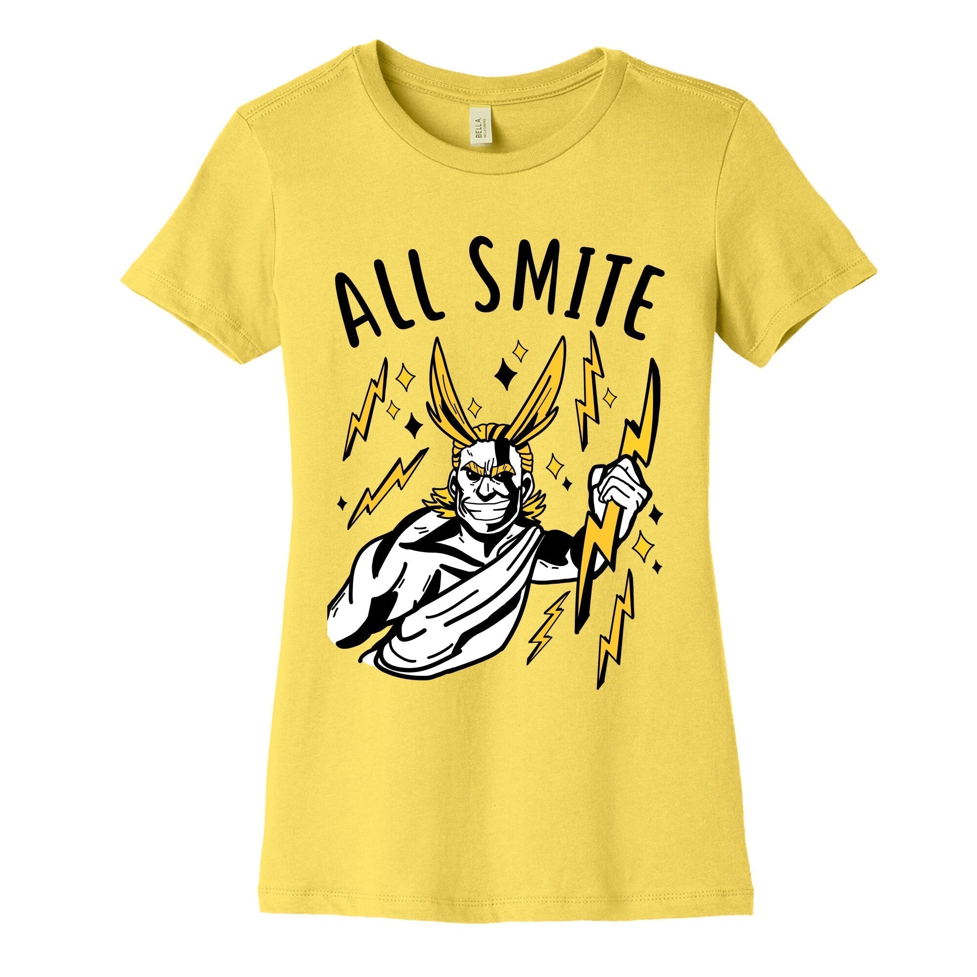 All Smite Women's Cotton Tee Hoodie, Sweatshirt | CoreVibeTees.com (Image 3)