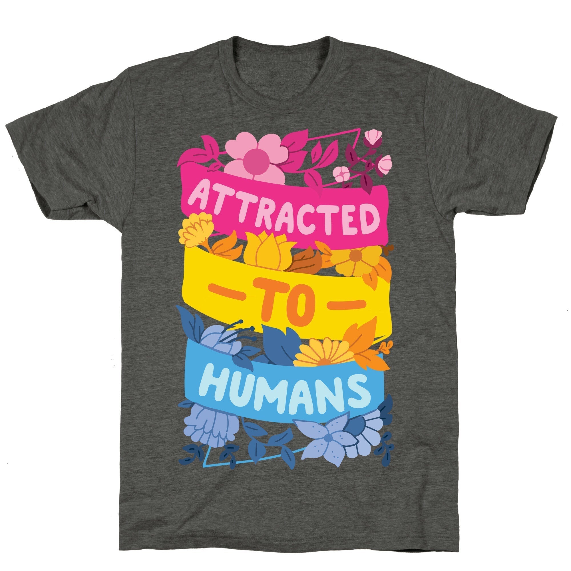 Attracted To Humans Unisex Triblend Tee Hoodie, Sweatshirt | CoreVibeTees.com (Image 2)
