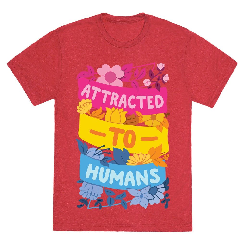 Attracted To Humans Unisex Triblend Tee Hoodie, Sweatshirt | CoreVibeTees.com (Image 3)