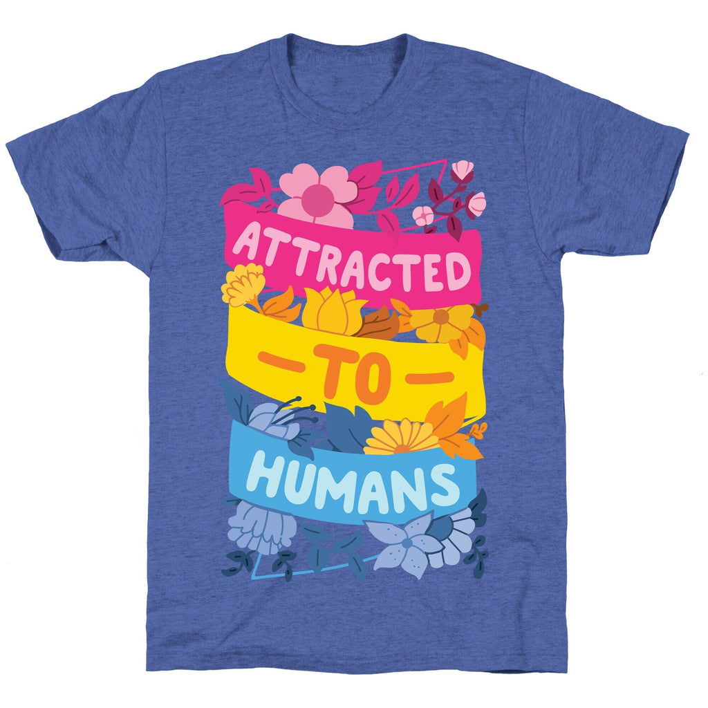 Attracted To Humans Unisex Triblend Tee Hoodie, Sweatshirt | CoreVibeTees.com (Image 4)