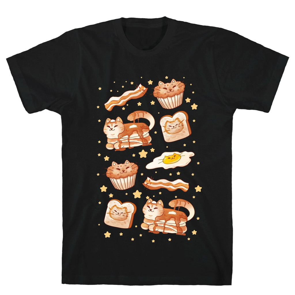 Breakfast Cats T-Shirt Hoodie, Sweatshirt | CoreVibeTees.com (Image 1)