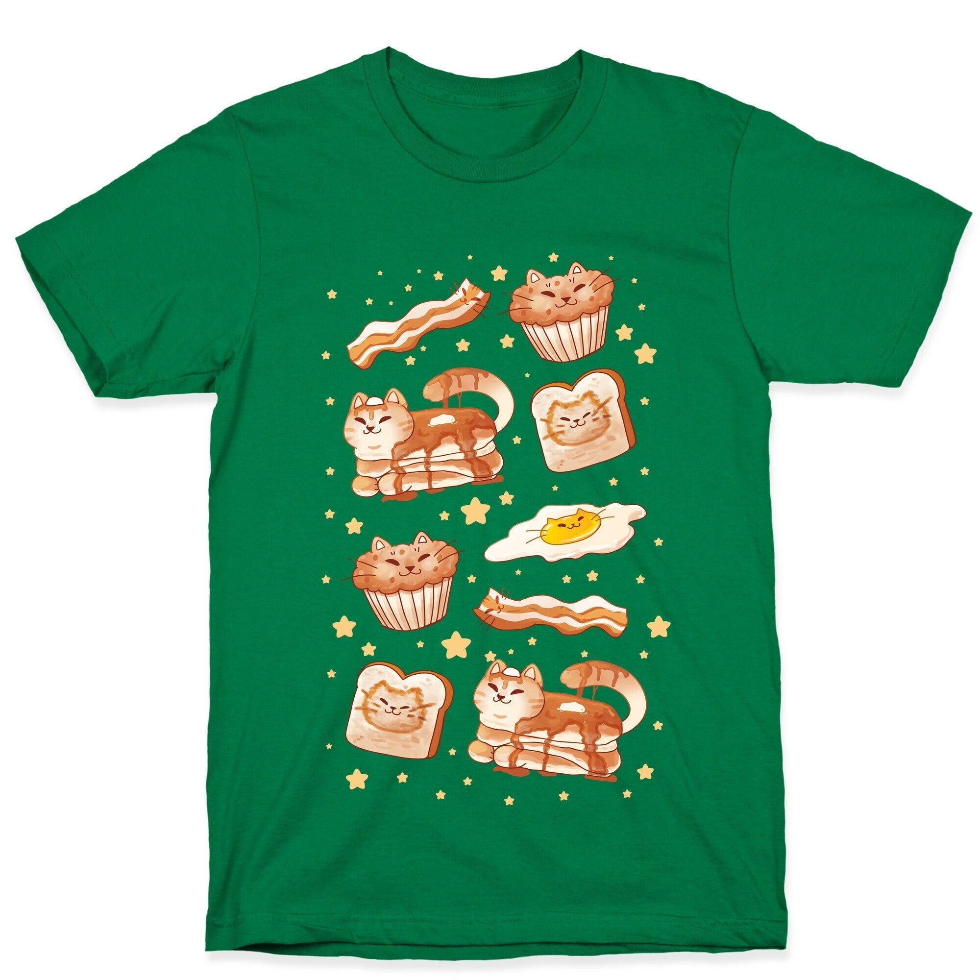 Breakfast Cats T-Shirt Hoodie, Sweatshirt | CoreVibeTees.com (Image 3)