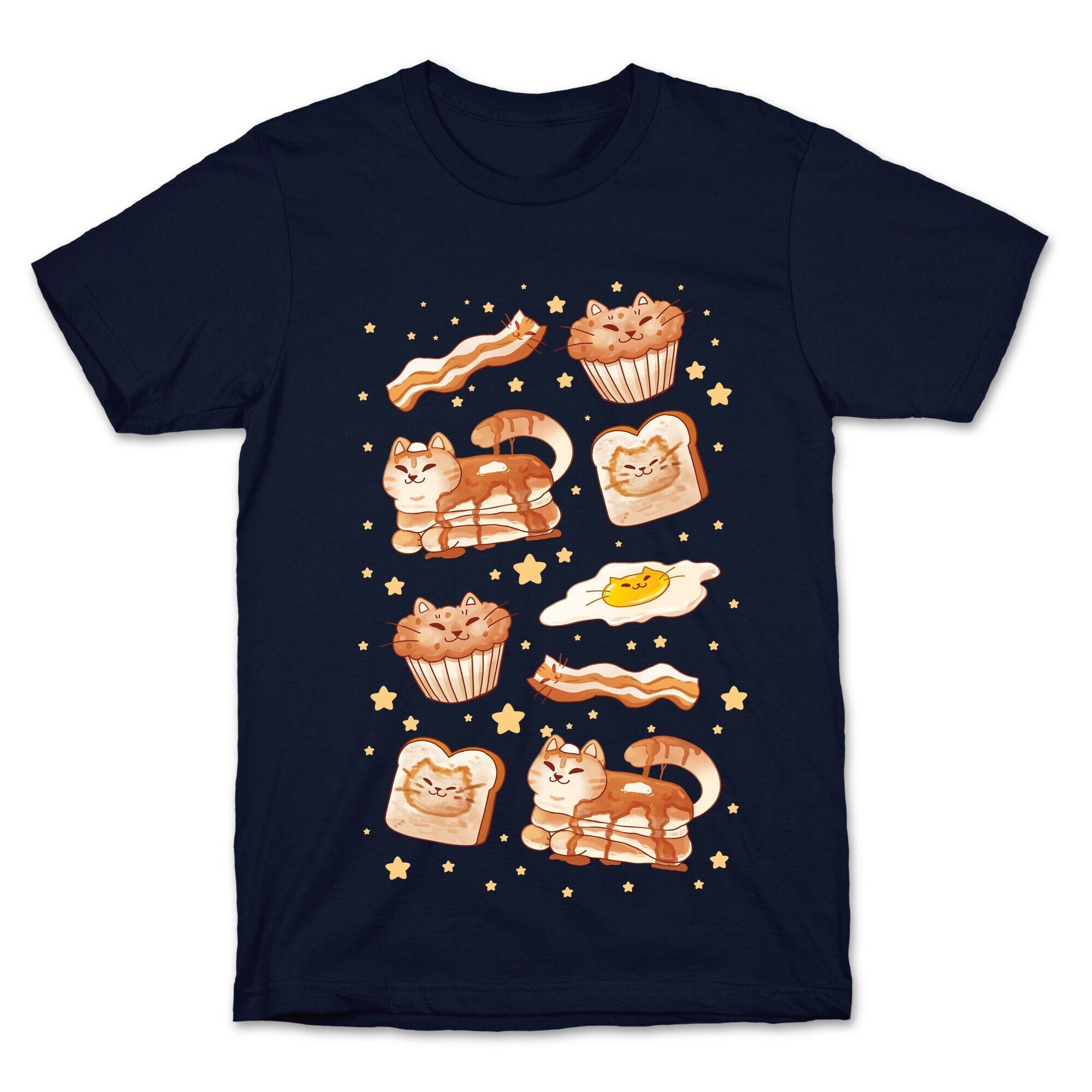 Breakfast Cats T-Shirt Hoodie, Sweatshirt | CoreVibeTees.com (Image 4)