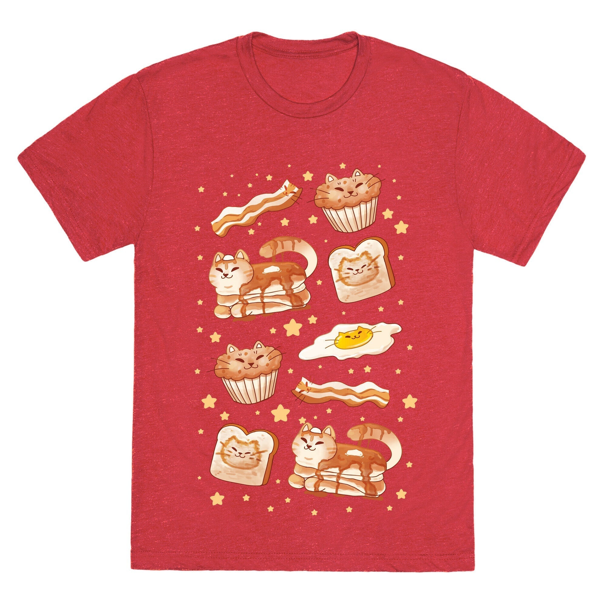 Breakfast Cats Unisex Triblend Tee Style001 Hoodie, Sweatshirt | CoreVibeTees.com (Image 4)