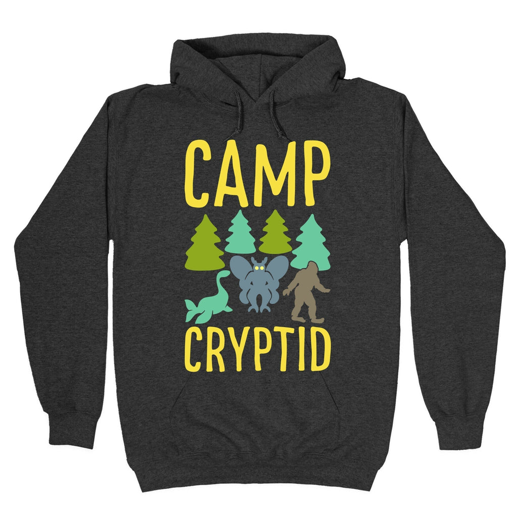 Camp Cryptid White Print Hoodie T-Shirts, Sweatshirt | CoreVibeTees.com (Image 3)