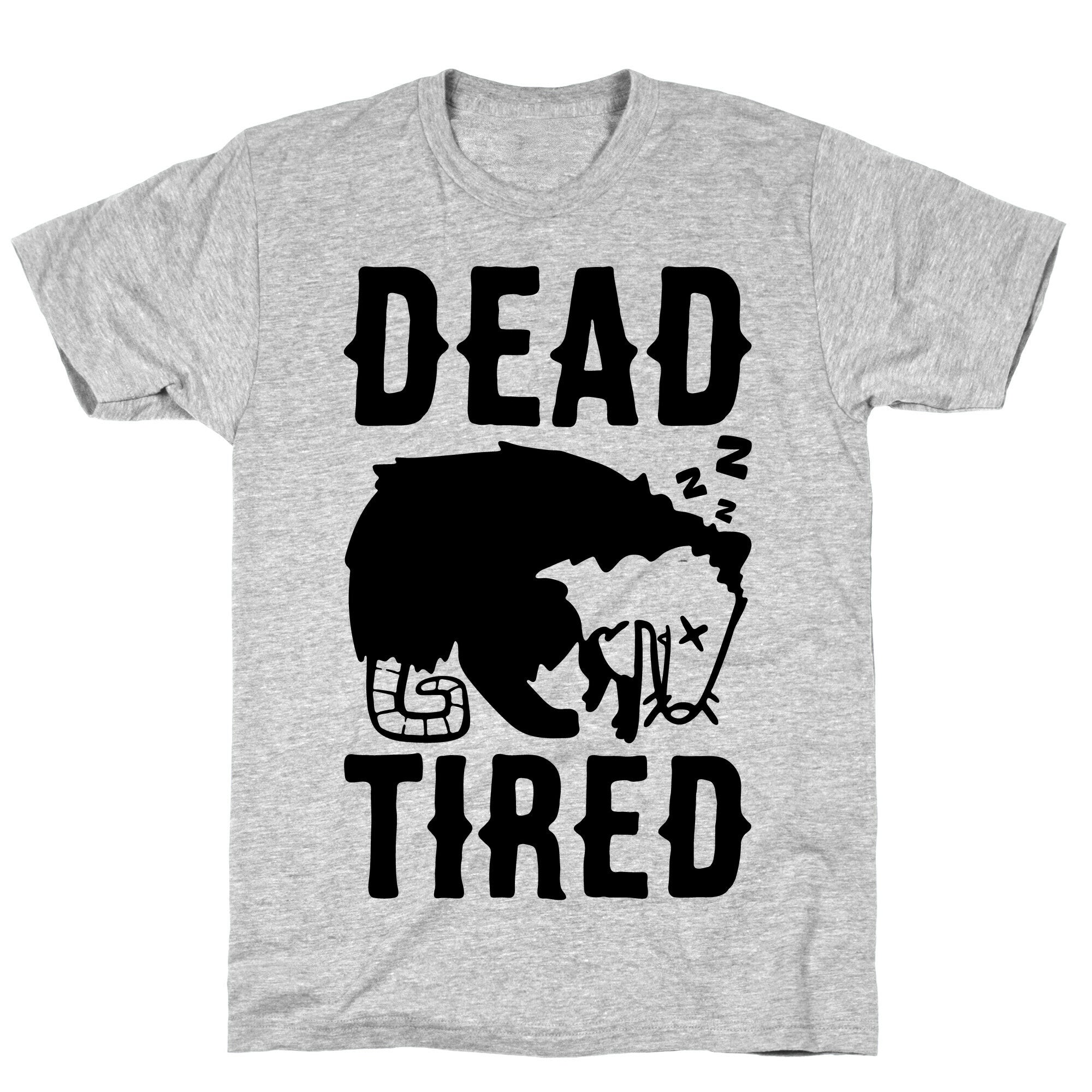 Dead Tired Possum Parody T-Shirt Hoodie, Sweatshirt | CoreVibeTees.com (Image 3)