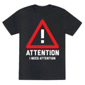 Attention Unisex Triblend Tee Hoodie, Sweatshirt | CoreVibeTees.com (Image 1)