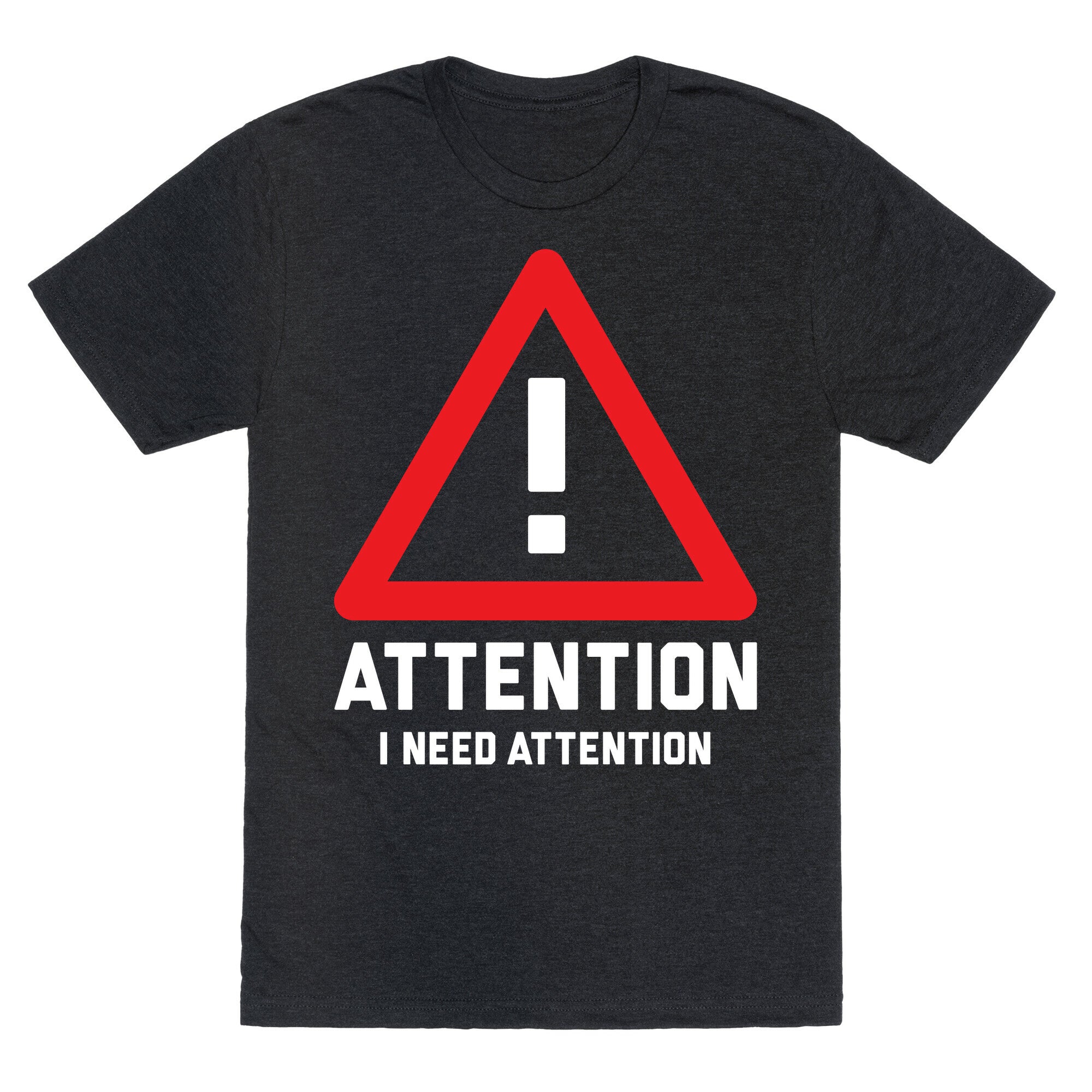 Attention Unisex Triblend Tee Hoodie, Sweatshirt | CoreVibeTees.com (Image 1)