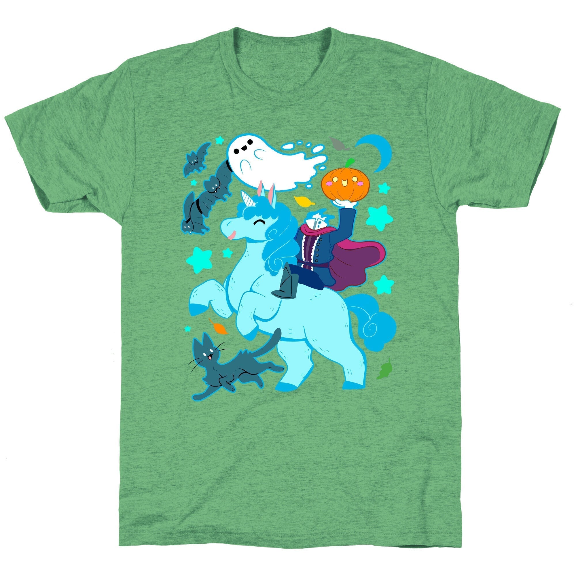 Cute Halloween Unisex Triblend Tee Hoodie, Sweatshirt | CoreVibeTees.com (Image 2)