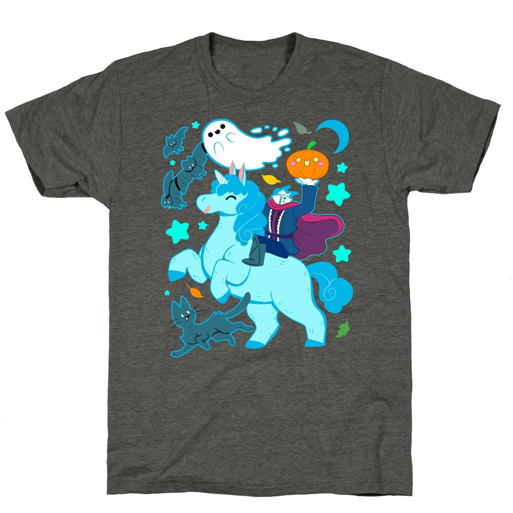 Cute Halloween Unisex Triblend Tee Hoodie, Sweatshirt | CoreVibeTees.com (Image 3)