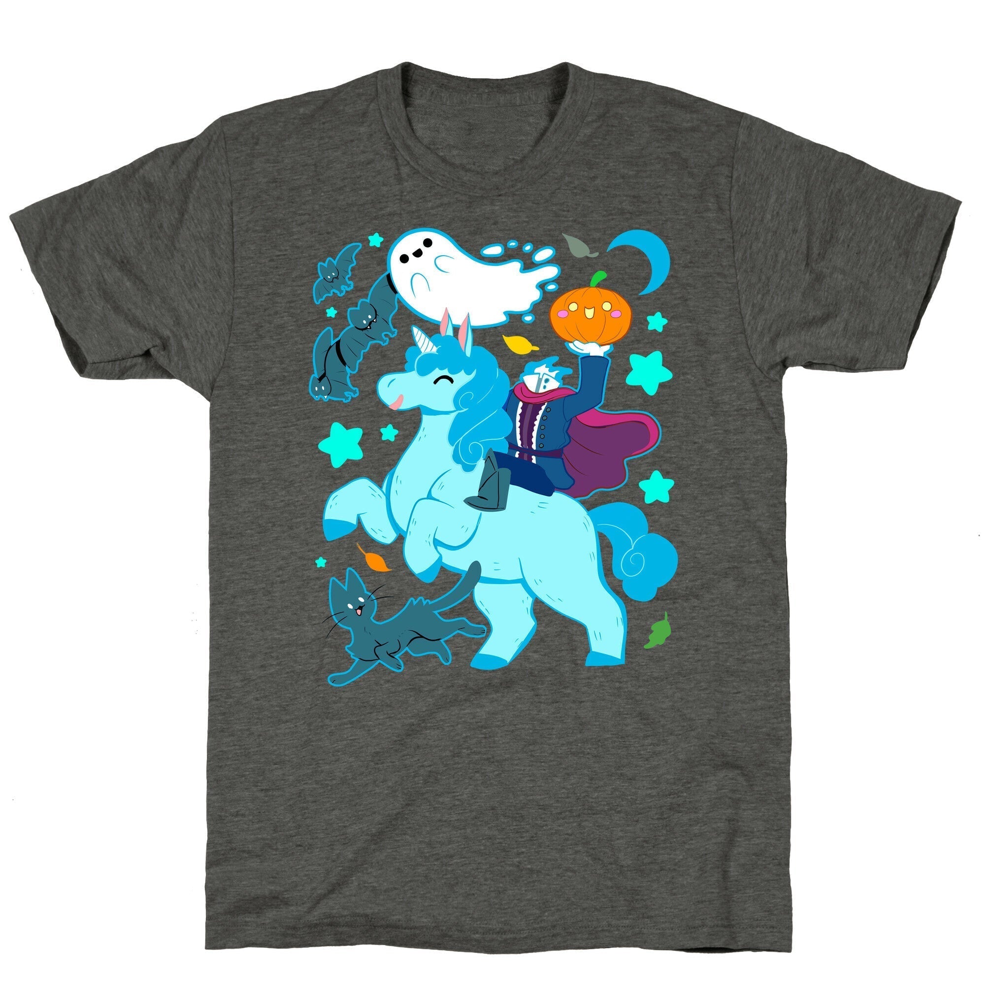 Cute Halloween Unisex Triblend Tee Hoodie, Sweatshirt | CoreVibeTees.com (Image 3)
