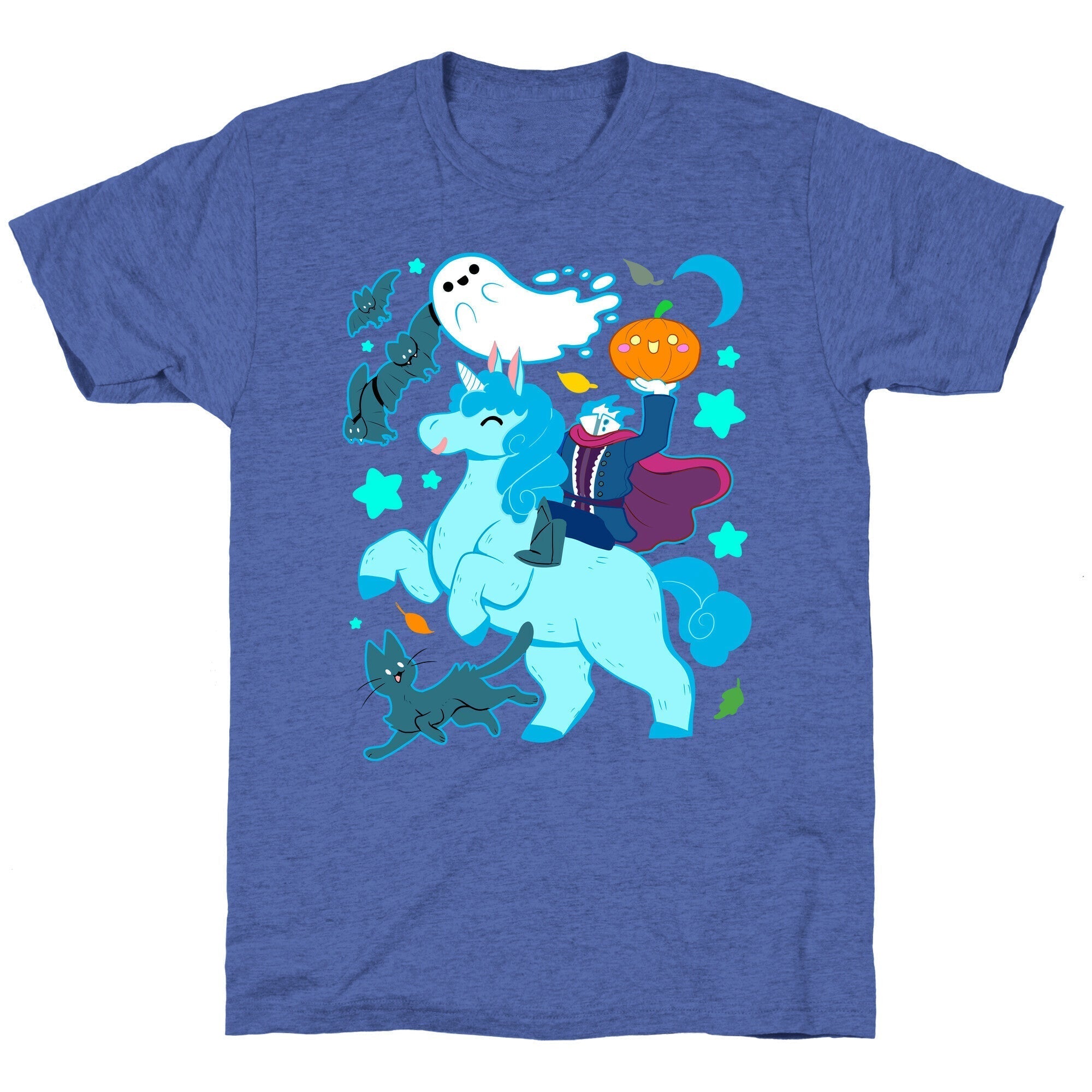 Cute Halloween Unisex Triblend Tee Hoodie, Sweatshirt | CoreVibeTees.com (Image 5)