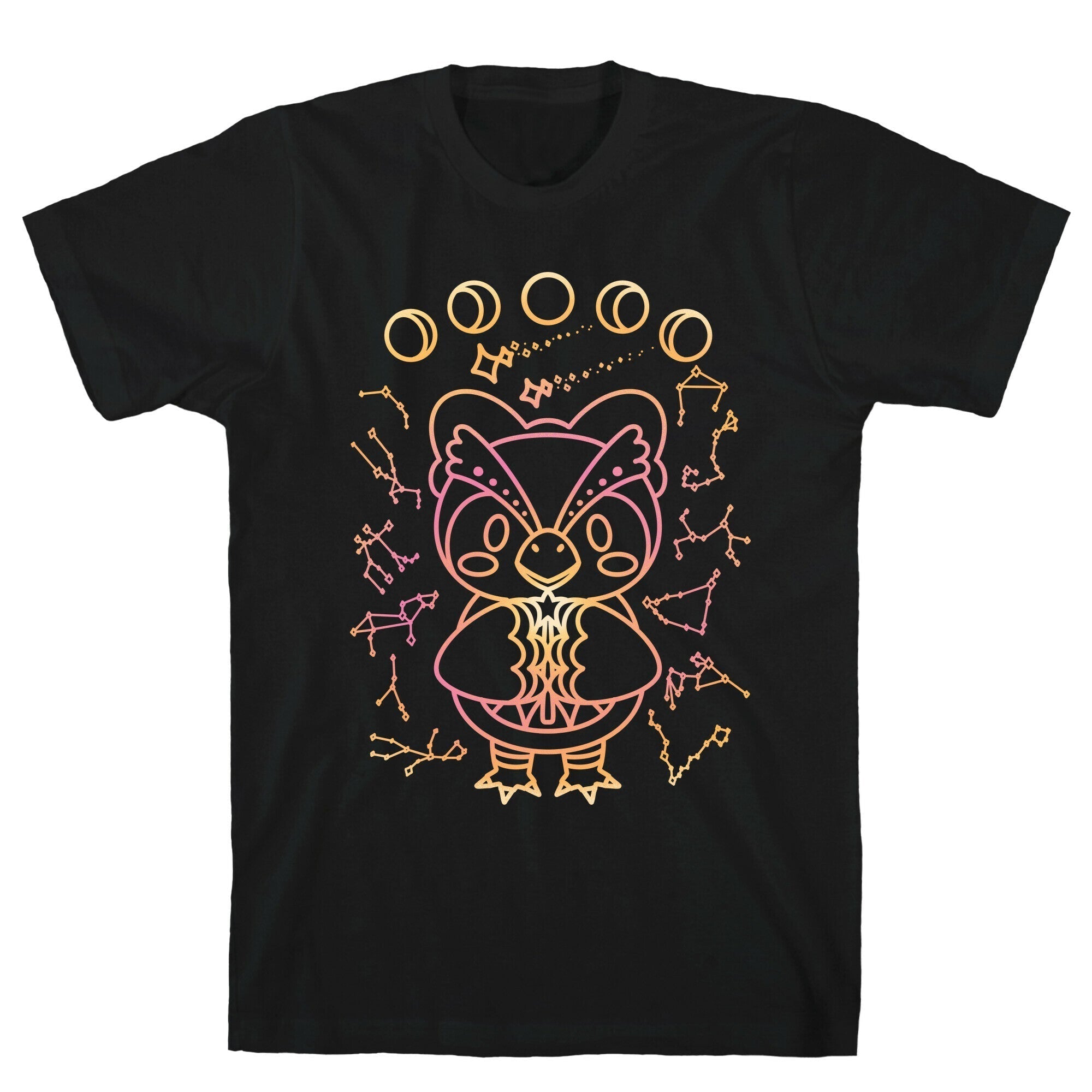 Celestial Astrology Owl T-Shirt Style001 Hoodie, Sweatshirt | CoreVibeTees.com (Image 1)