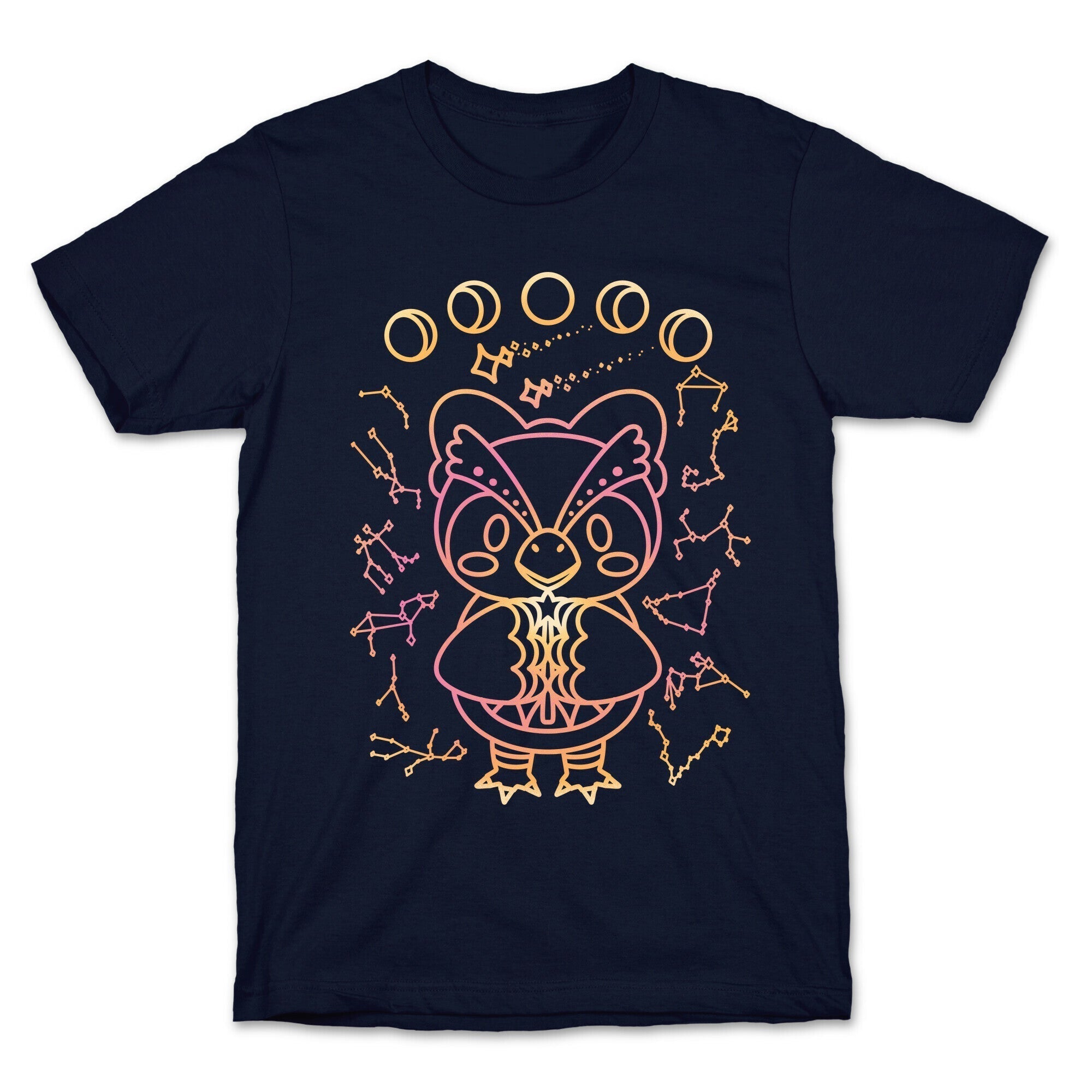 Celestial Astrology Owl T-Shirt Style001 Hoodie, Sweatshirt | CoreVibeTees.com (Image 4)