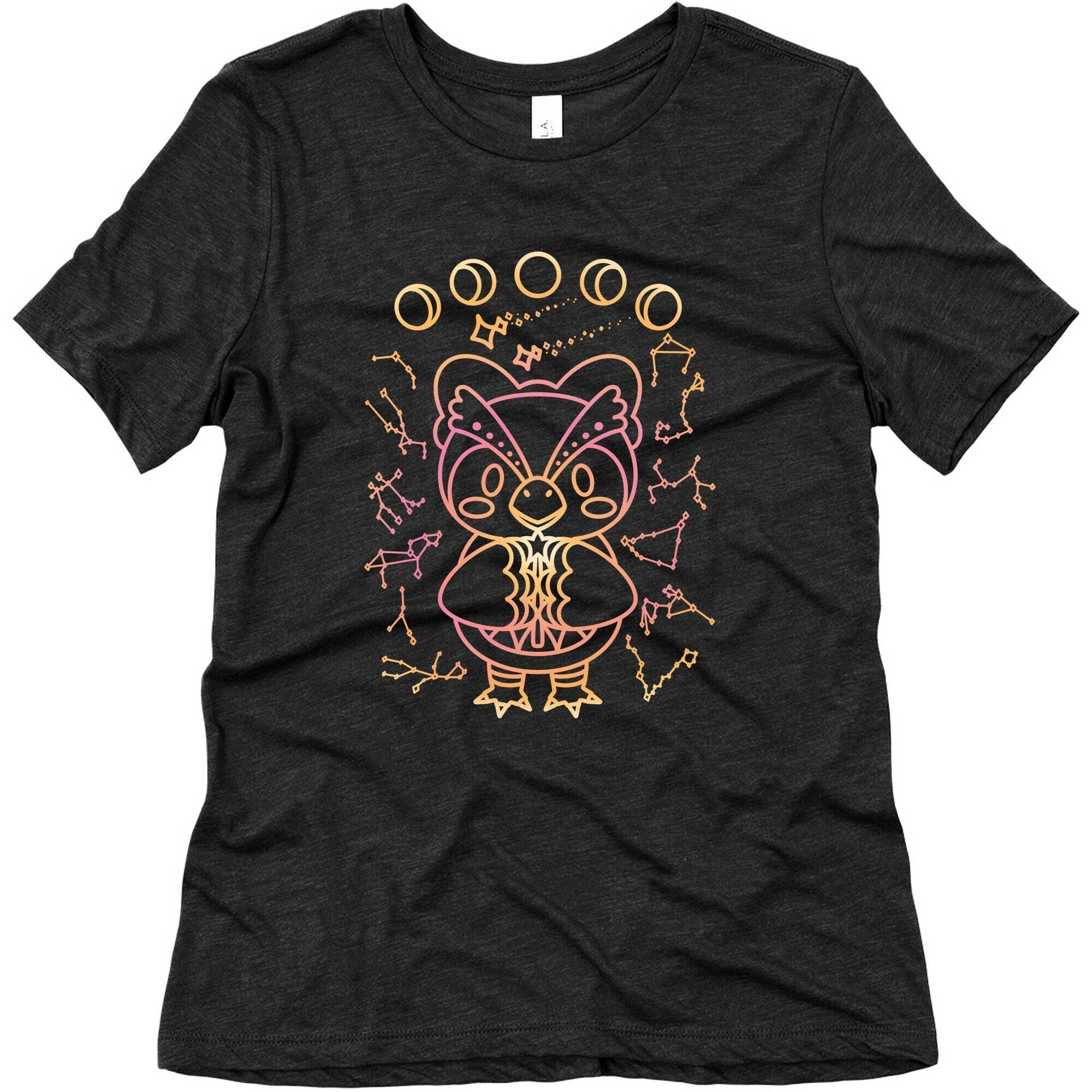 Celestial Astrology Owl Women's Triblend Tee Hoodie, Sweatshirt | CoreVibeTees.com (Image 1)