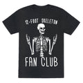 12-Foot Skeleton Fan Club Unisex Triblend Tee Hoodie, Sweatshirt | CoreVibeTees.com (Image 1)