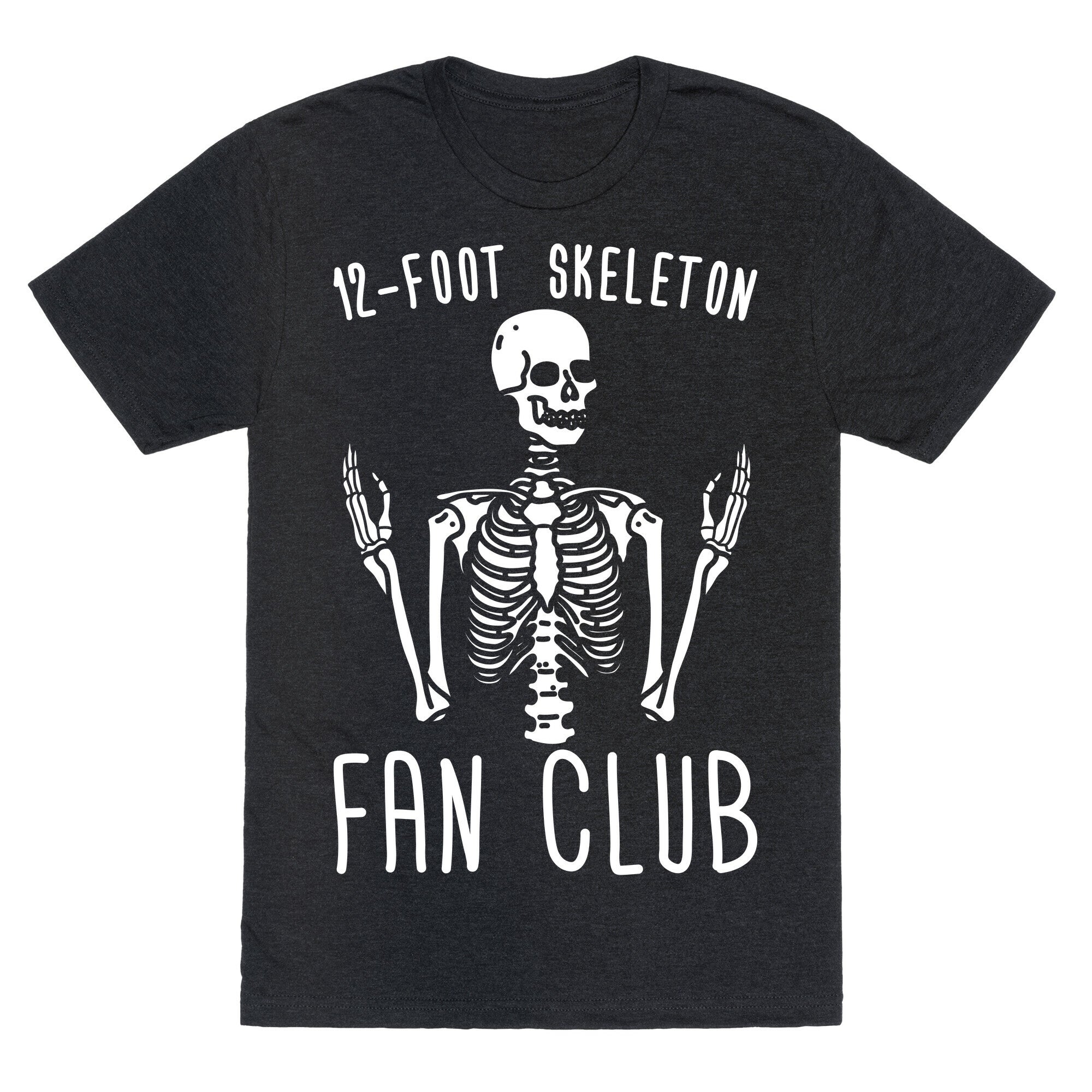 12-Foot Skeleton Fan Club Unisex Triblend Tee Hoodie, Sweatshirt | CoreVibeTees.com (Image 1)