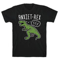 AnxieT-Rex Anxious Dinosaur T-Shirt Hoodie, Sweatshirt | CoreVibeTees.com (Image 1)