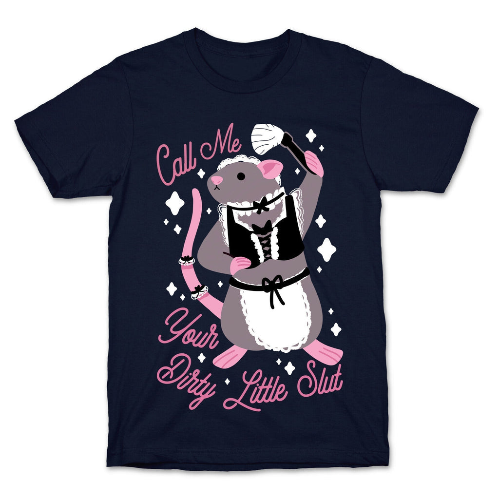 Call Me Your Dirty Little Slut Rat T-Shirt Hoodie, Sweatshirt | CoreVibeTees.com (Image 4)