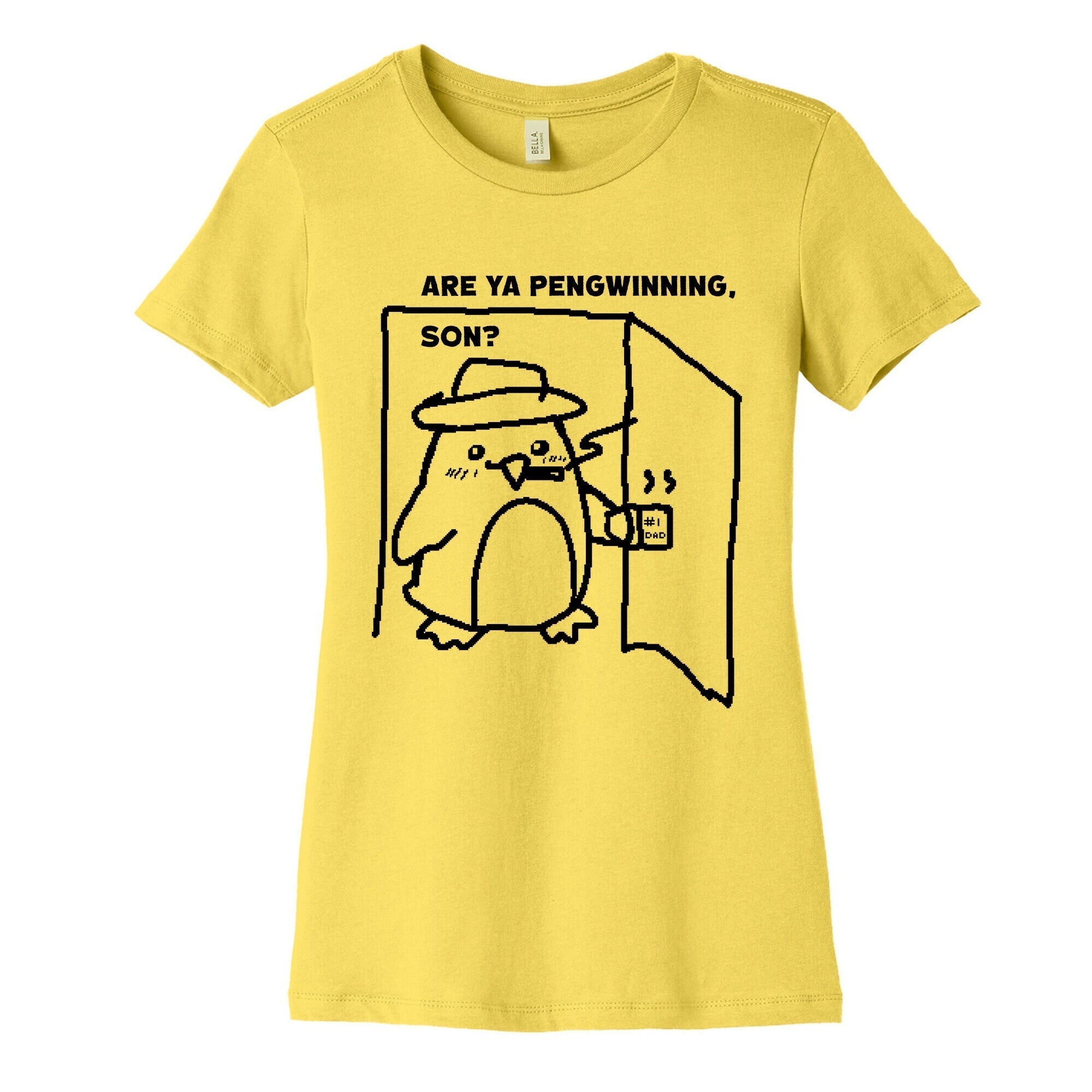 Are Ya Pengwinning, Son?  Women's Cotton Tee Hoodie, Sweatshirt | CoreVibeTees.com (Image 3)