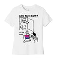 Are Ya Bi son? Women's Cotton Tee Hoodie, Sweatshirt | CoreVibeTees.com (Image 1)