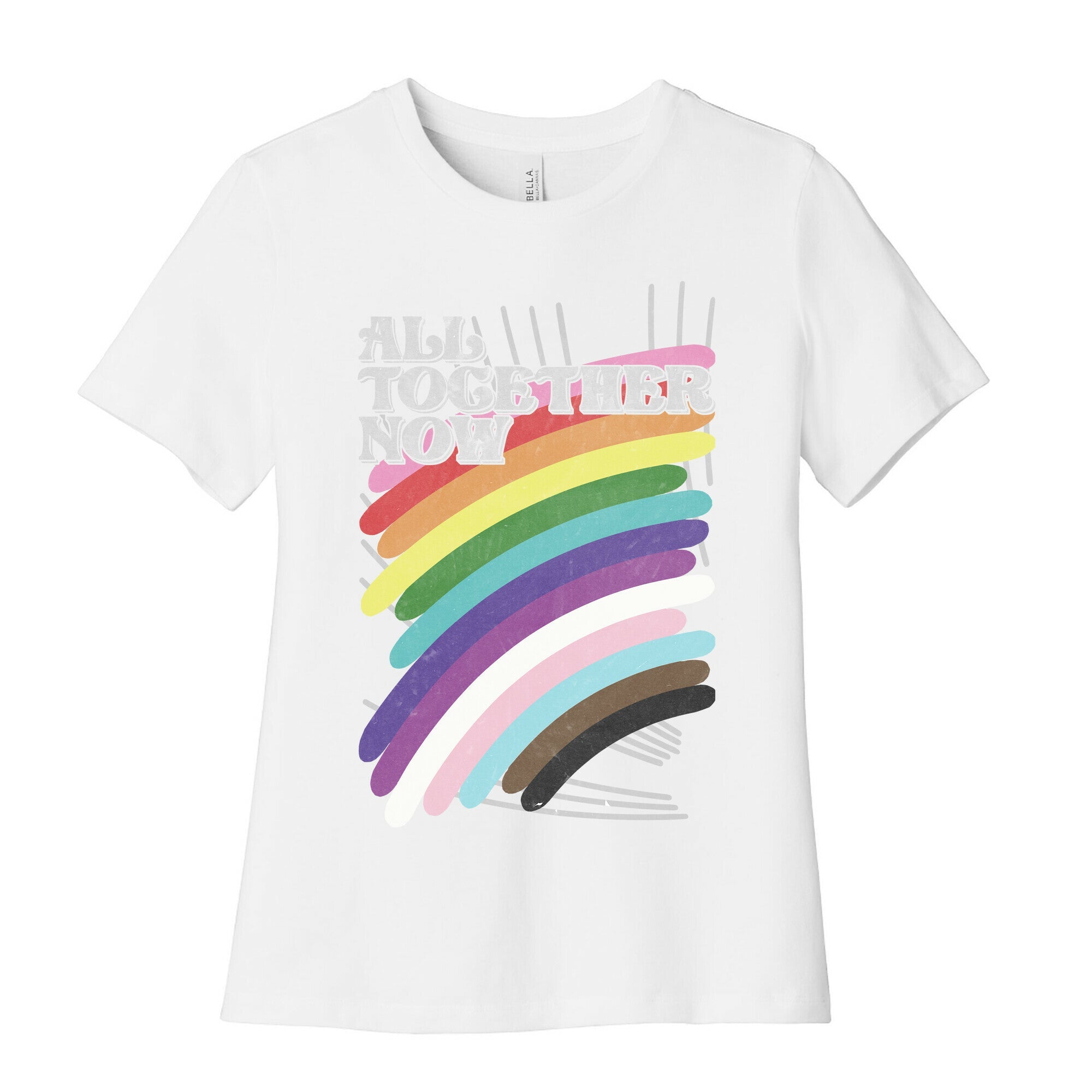 All Together Now Women's Cotton Tee Style001 Hoodie, Sweatshirt | CoreVibeTees.com (Image 4)