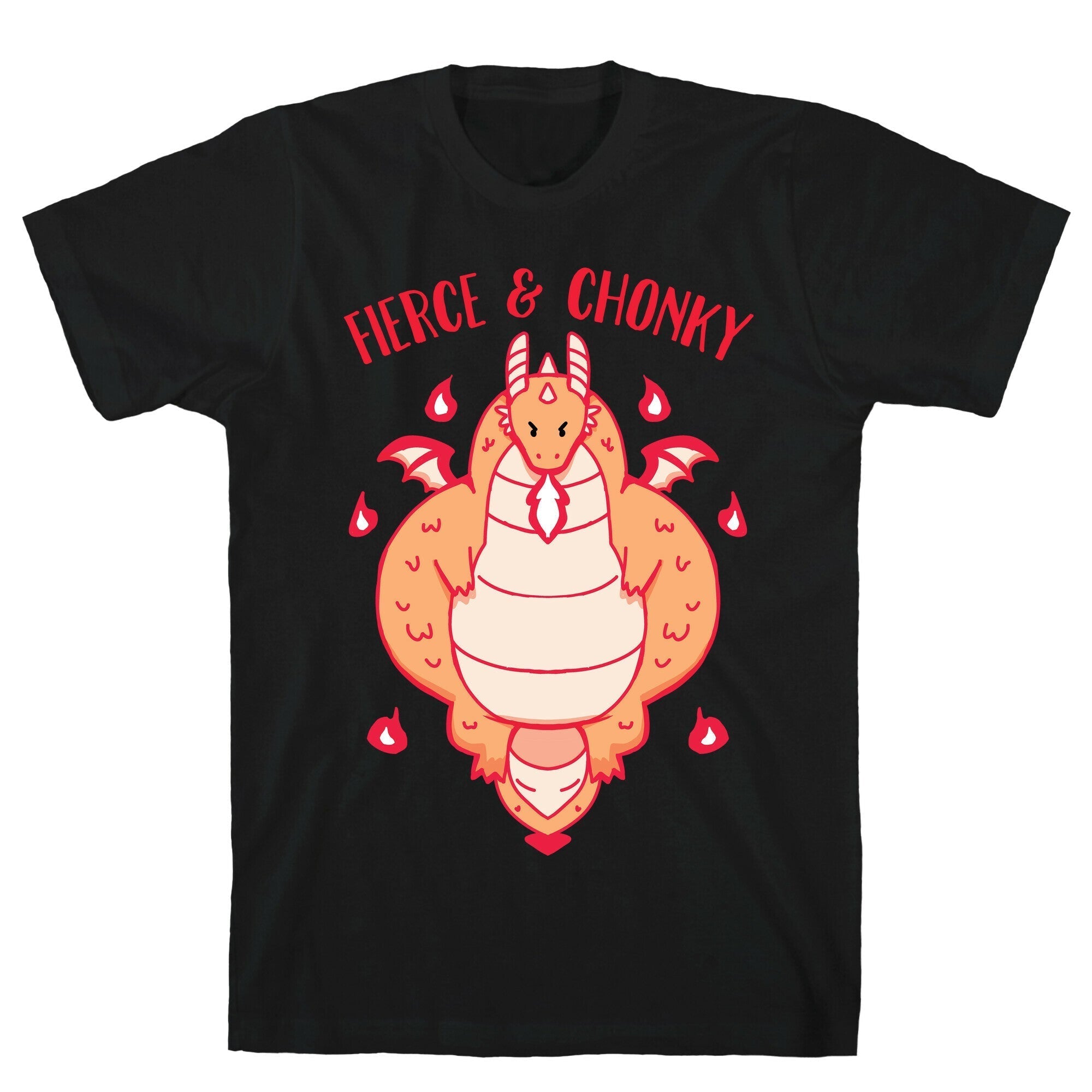 Fierce and Chonky T-Shirt Hoodie, Sweatshirt | CoreVibeTees.com (Image 1)