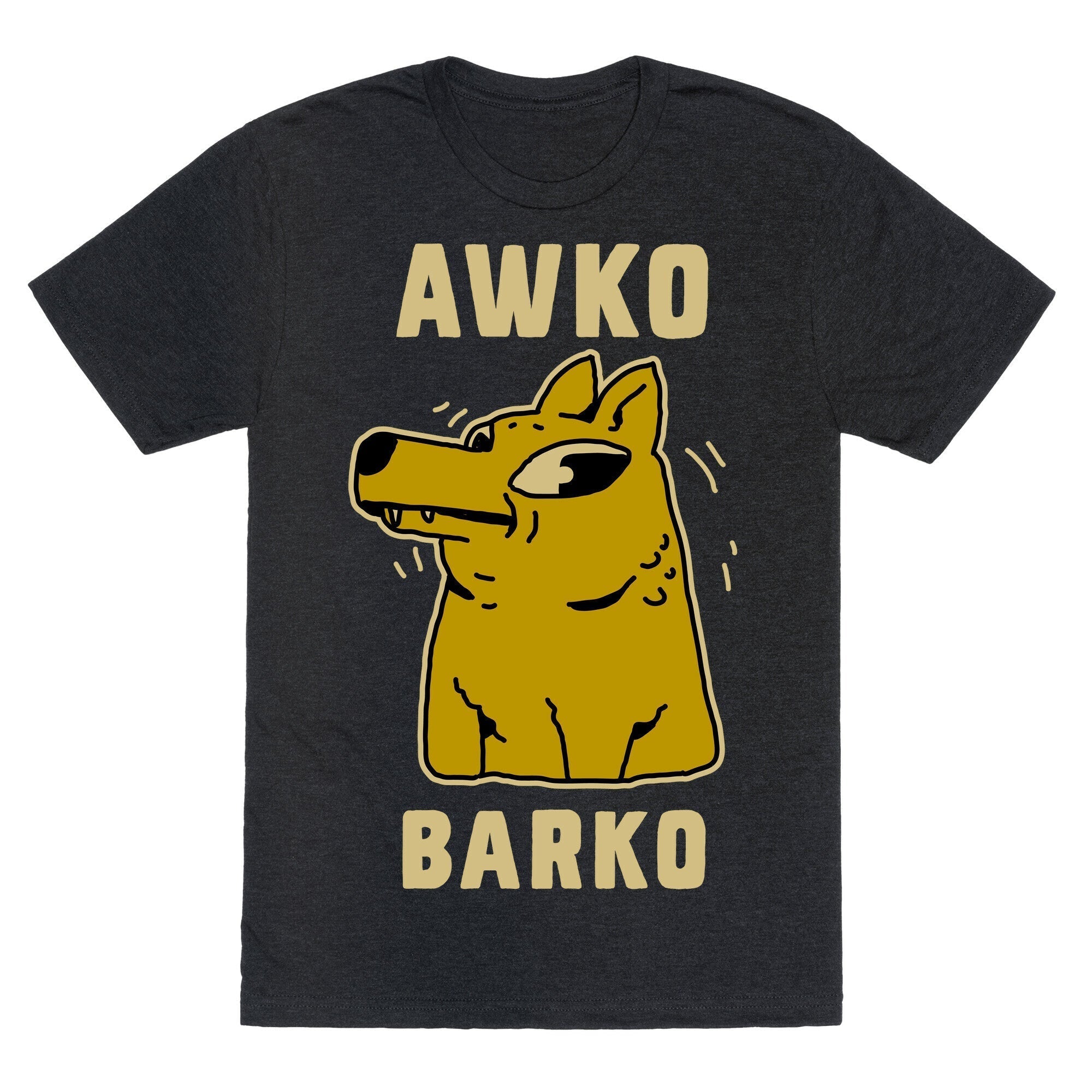Awko Barko Unisex Triblend Tee Hoodie, Sweatshirt | CoreVibeTees.com (Image 1)