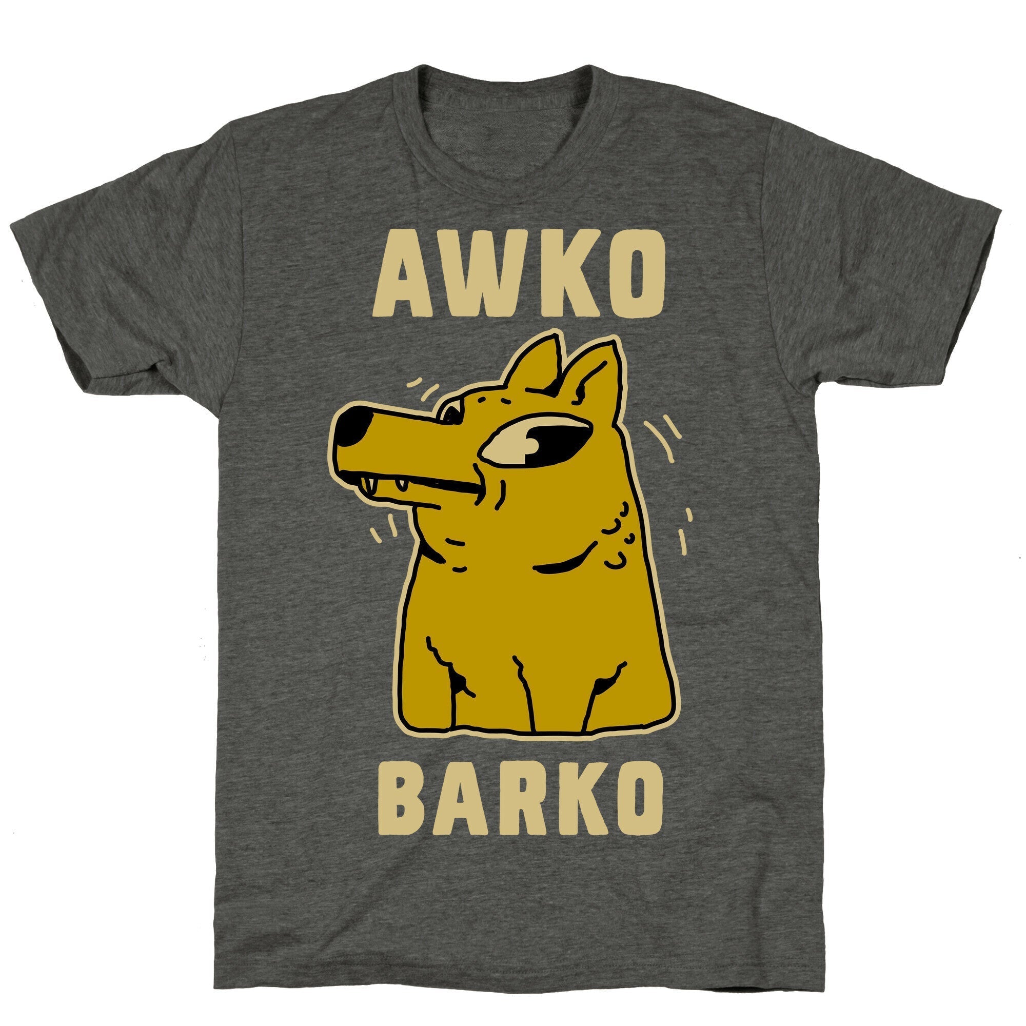 Awko Barko Unisex Triblend Tee Hoodie, Sweatshirt | CoreVibeTees.com (Image 3)