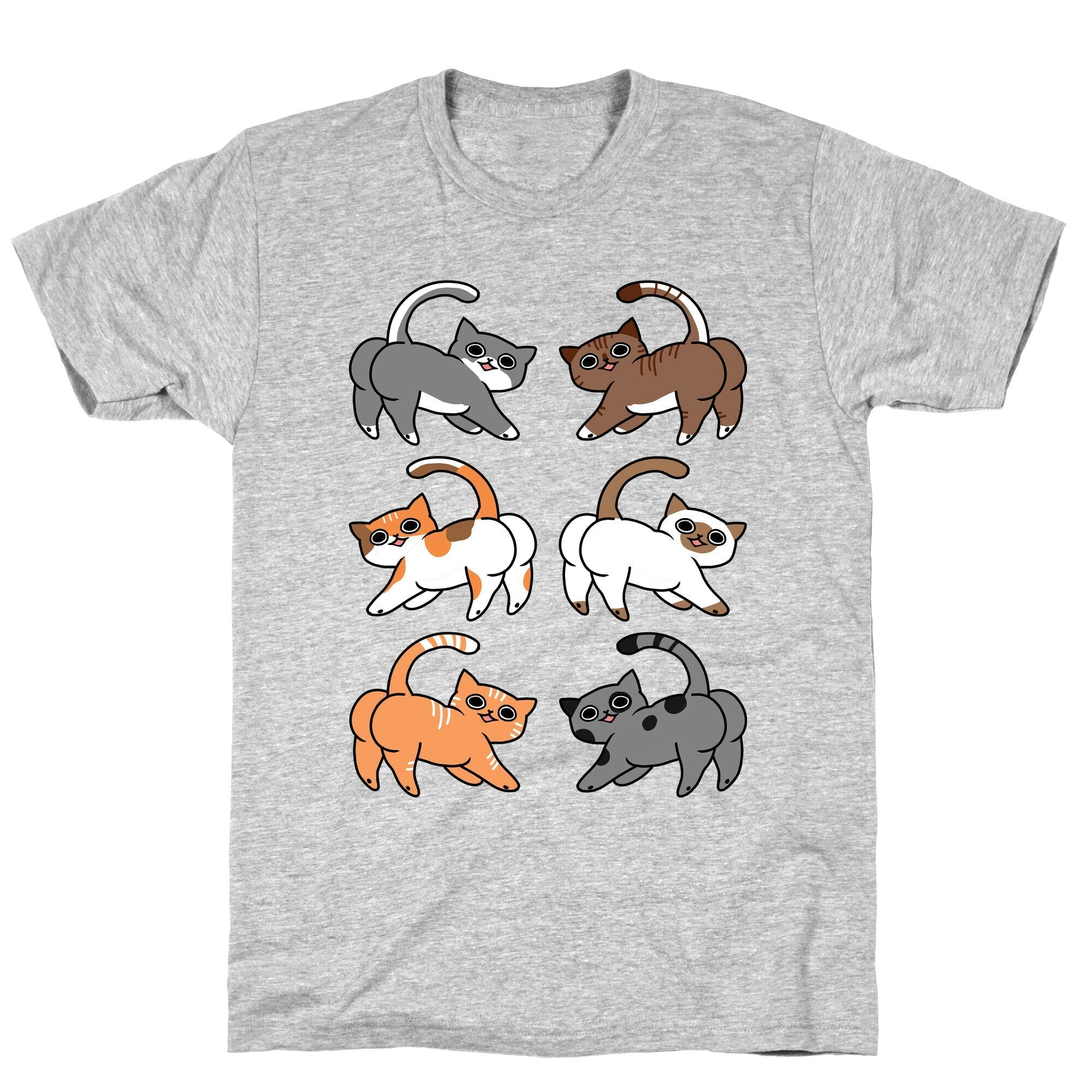 Cats With Buttcheeks T-Shirt Hoodie, Sweatshirt | CoreVibeTees.com (Image 3)