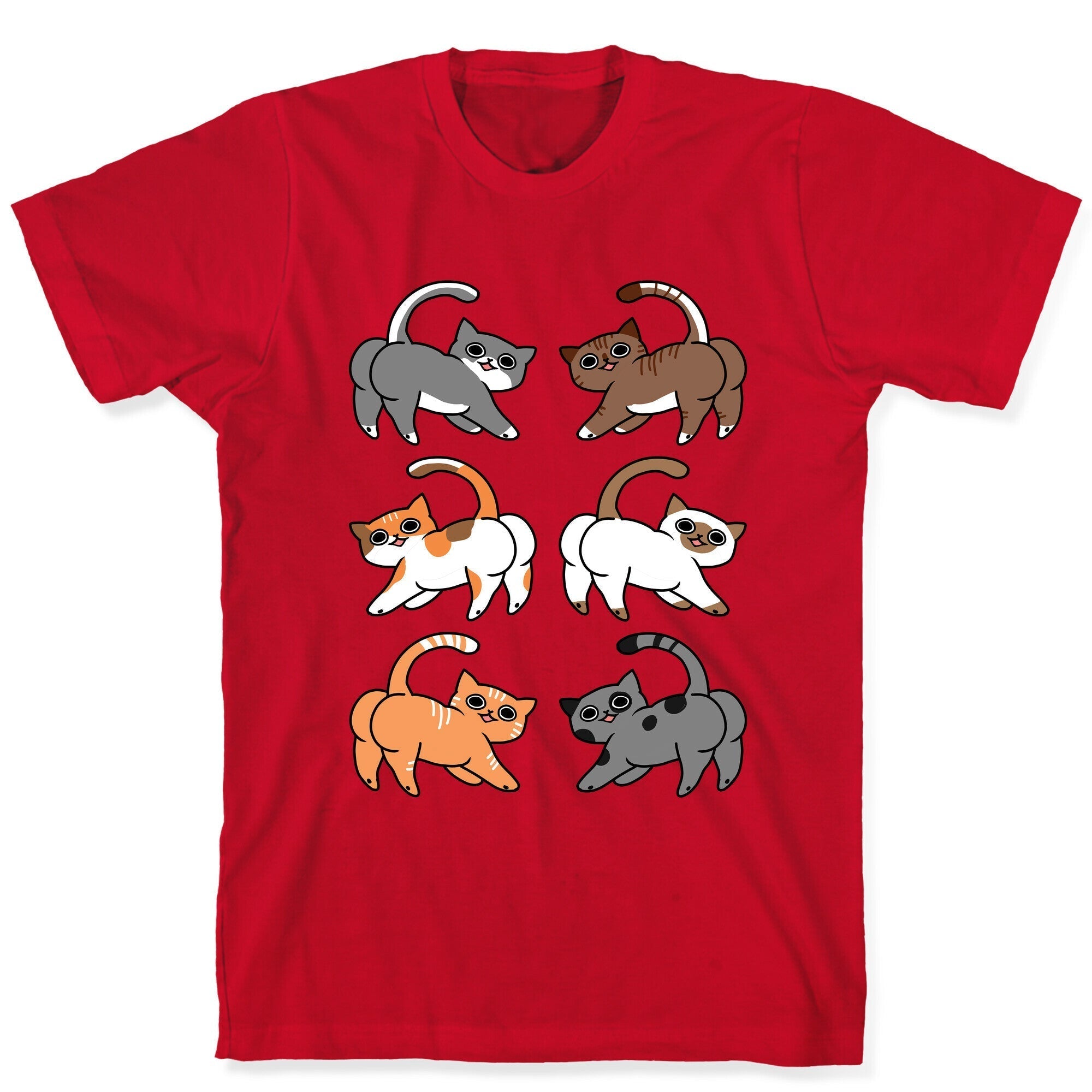 Cats With Buttcheeks T-Shirt Hoodie, Sweatshirt | CoreVibeTees.com (Image 5)