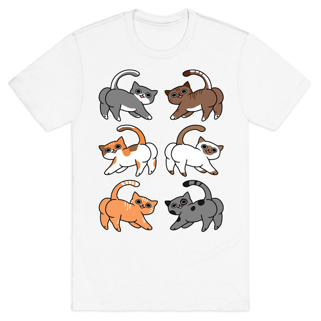 Cats With Buttcheeks T-Shirt Hoodie, Sweatshirt | CoreVibeTees.com (Image 2)