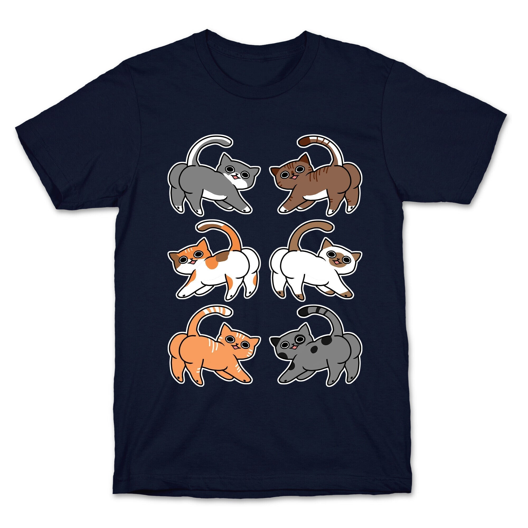 Cats With Buttcheeks T-Shirt Style001 Hoodie, Sweatshirt | CoreVibeTees.com (Image 4)