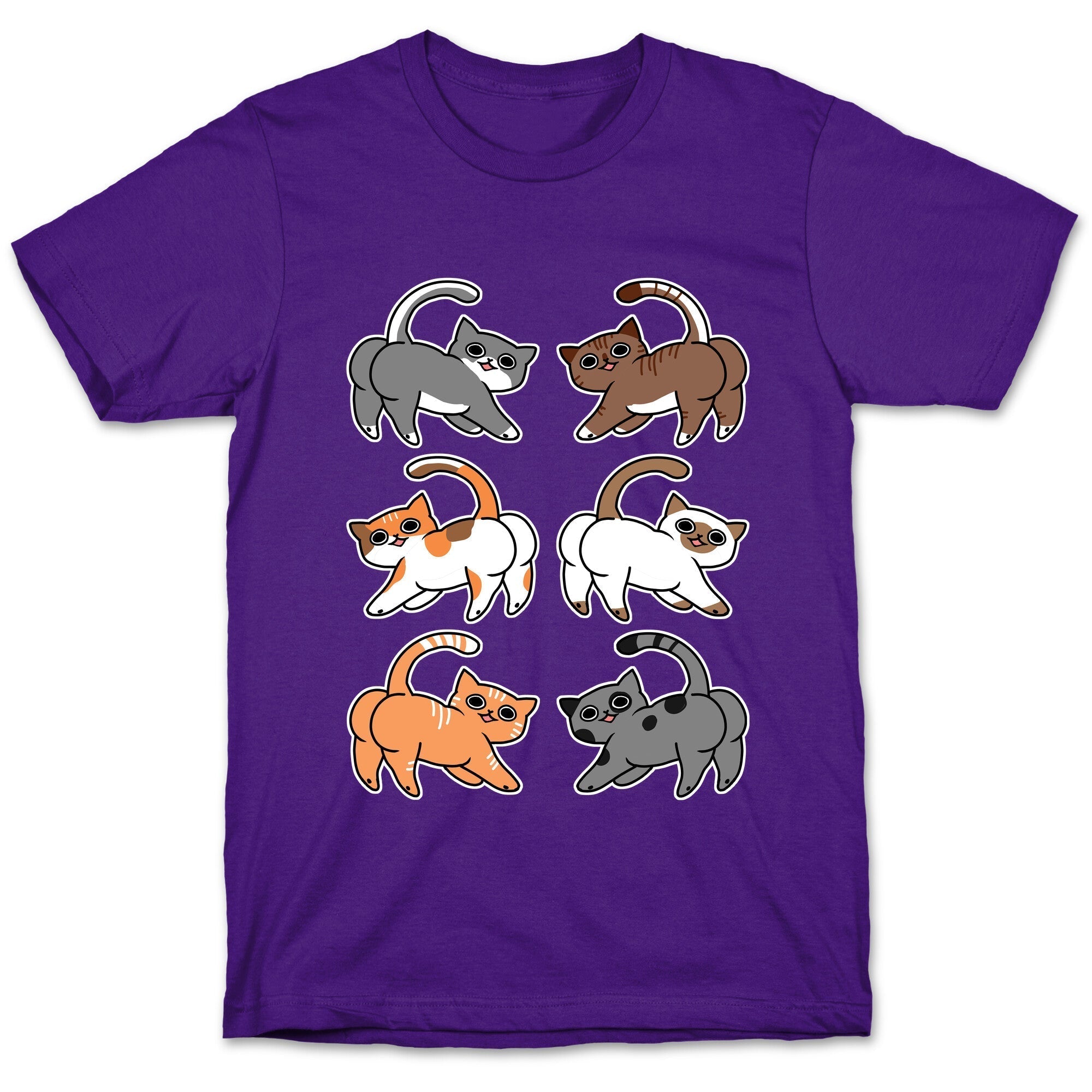 Cats With Buttcheeks T-Shirt Style001 Hoodie, Sweatshirt | CoreVibeTees.com (Image 5)