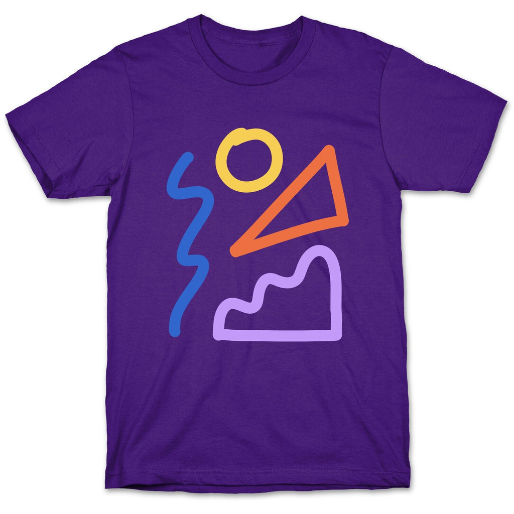 Bold Abstract Shape Outlines T-Shirt Hoodie, Sweatshirt | CoreVibeTees.com (Image 5)