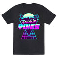 Frickin' YIKES Retro Wave Unisex Triblend Tee Hoodie, Sweatshirt | CoreVibeTees.com (Image 1)