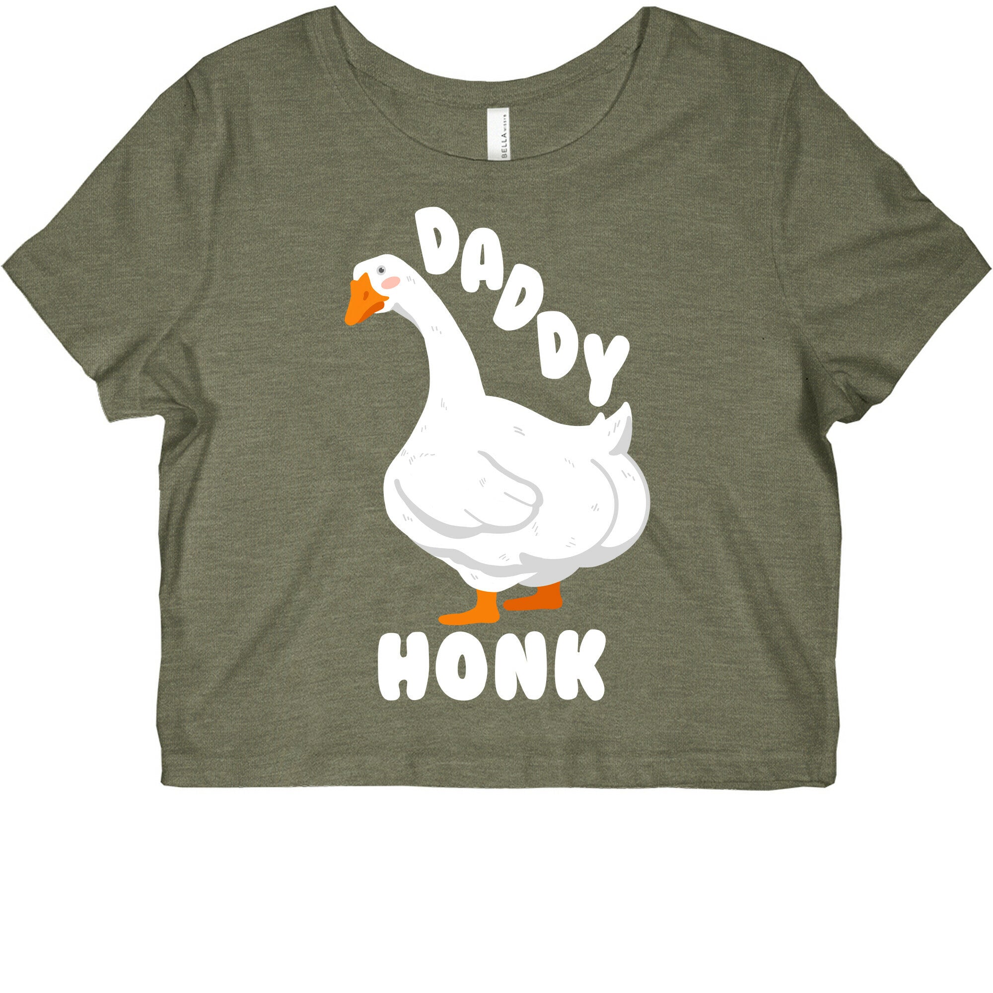 Daddy Honk Goose Graphic Baby Tee Hoodie, Sweatshirt | CoreVibeTees.com (Image 2)