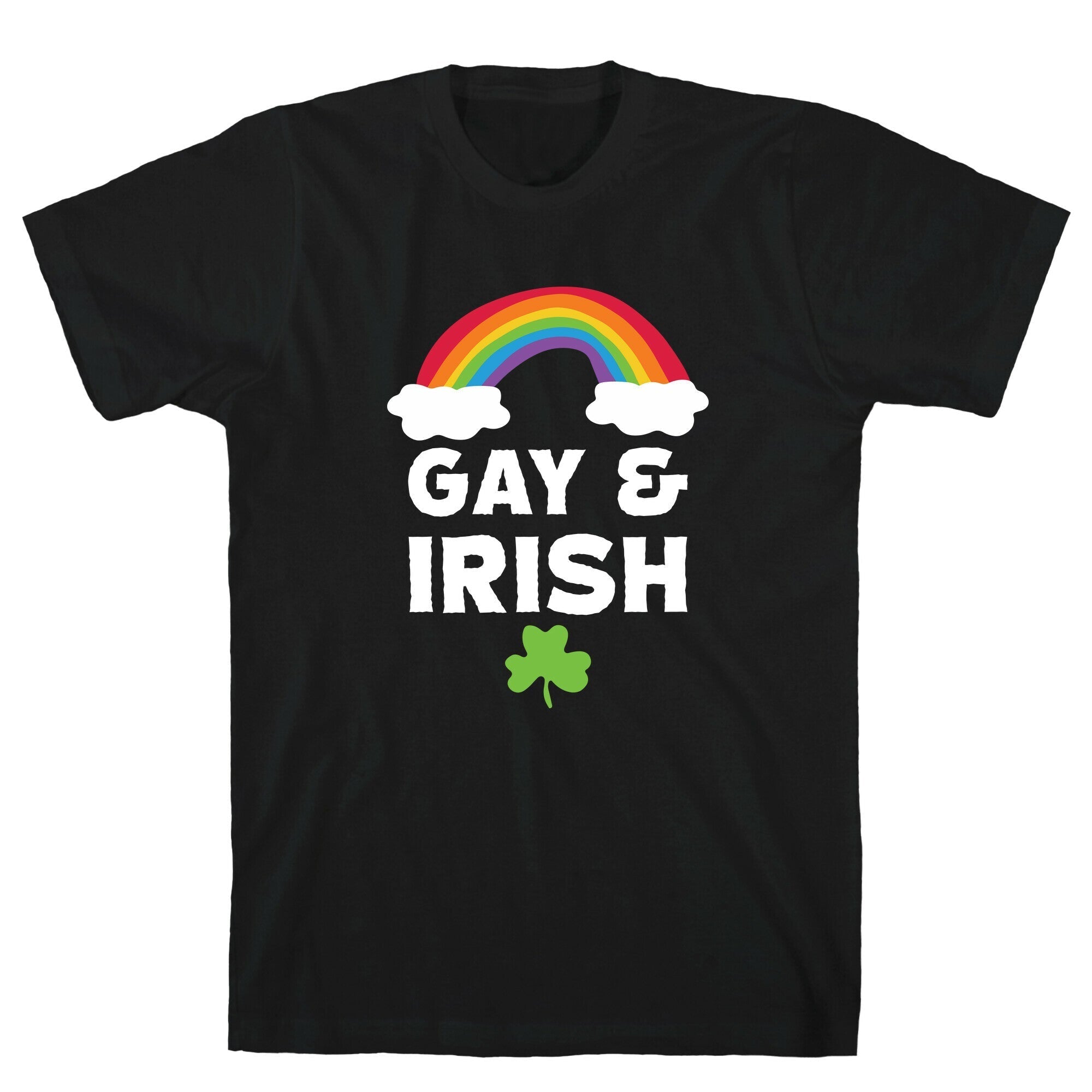 Gay & Irish T-Shirt Hoodie, Sweatshirt | CoreVibeTees.com (Image 1)