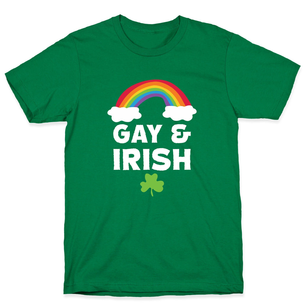 Gay & Irish T-Shirt Hoodie, Sweatshirt | CoreVibeTees.com (Image 3)